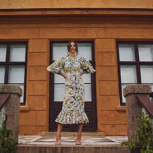 NWT byTimoFestive Midi Dress